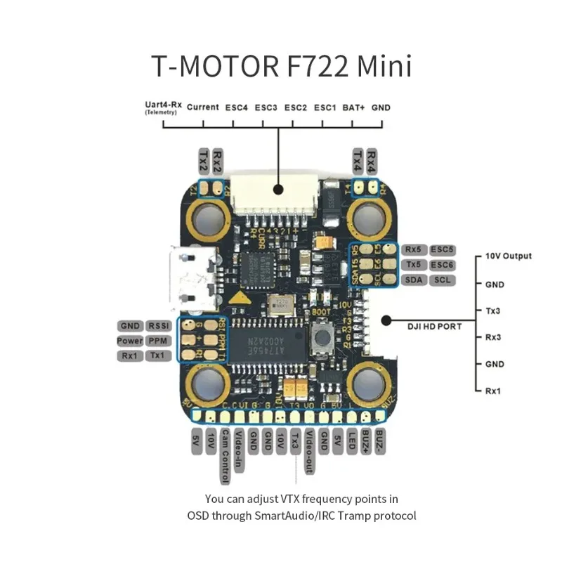 Combo T-Motor MINI F7 FC F45A  - Betaflight Fc F7 recensione e prezzo
